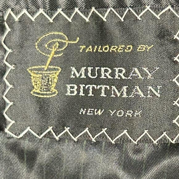 Genuine Montagnac & Fils Overcoat Sz 44/46 black - Picture 12 of 12